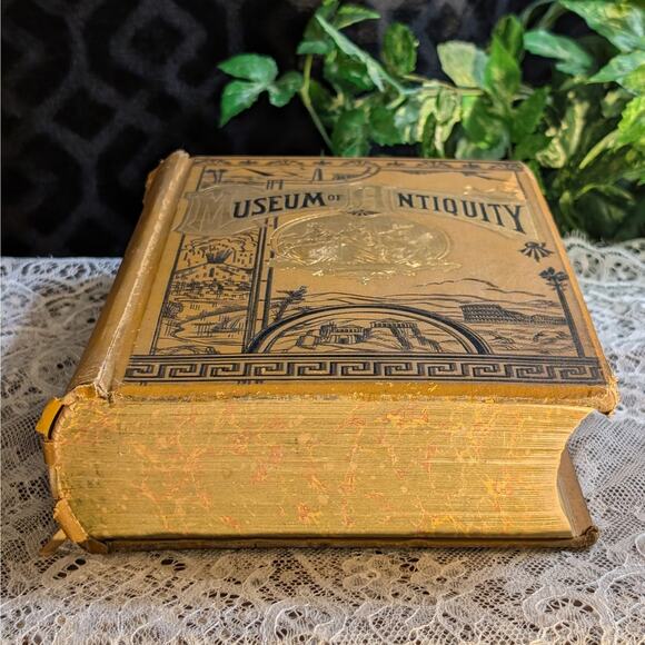 First Edition 1880 MUSEUM OF ANTIQUITY Hardback Book, Clean Pages, Loose Binding - Picture 6 of 10